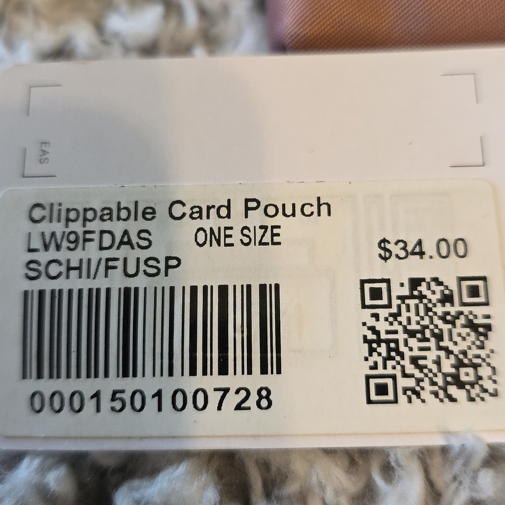 Lululemon Womens Clippable Card Pouch - Picture 4 of 4